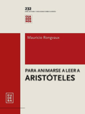 cover image of Para animarse a leer a Aristóteles